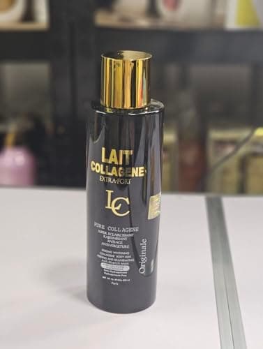 Image of Lait Collagene Extra-Fort Pure Collagen Body Milk, Strong Whitening, Anti-Age, Anti-Stretch Mark Formula, 500ml