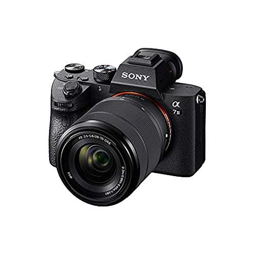 Image of Sony a7 III (ILCEM3K/B) Full-Frame Mirrorless Interchangeable-Lens Camera with 28-70mm Lens with 3-Inch LCD, Black