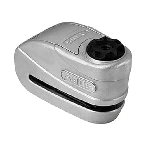 Image of ABUS Brake disc lock Granit Detecto XPlus 8008 2.0 - Motorcycle lock with alarm - security level 19 - Grey