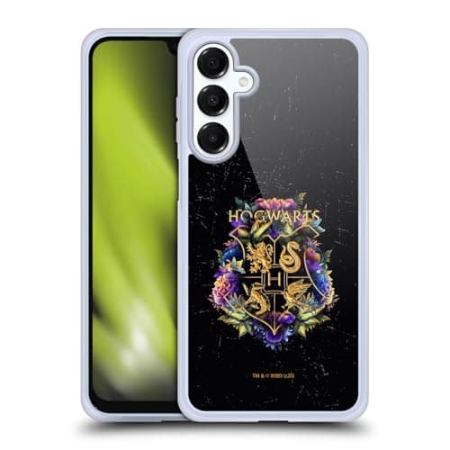 Image of Head Case Designs Officially Licensed Harry Potter Hogwarts Crest 1 Deathly Hallows XXXI Gel Case [Military Grade Protection] Compatible with Samsung Galaxy A16 5G and Compatible with MagSafe