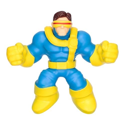Image of Heroes of Goo Jit Zu Marvel Studios X-Men '97 Cyclops Stretchy Action Figure, With Metallic Rheoscopic X-Gene Filling, Stretch Him To 3 Times His Size