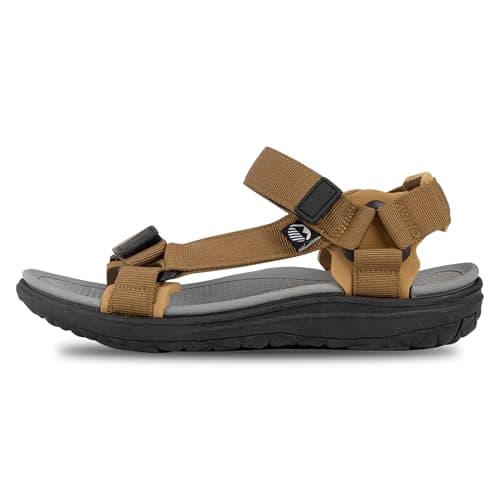 Image of Lakeland Active Men's Stonethwaite Adjustable Outdoor Walking Trekking Sandals - Tan - 8