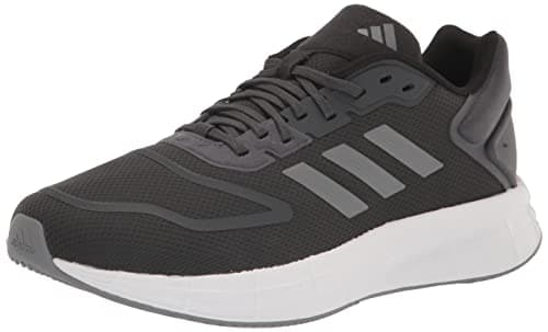 Image of adidas Mens Duramo 10 Shoes Shoes, Grey/Grey/White, 6.5