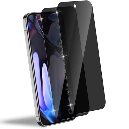 Image of Wonsoso for Google Pixel 9 Pro XL Privacy Screen Protector, 2 Pack Anti-Spy Tempered Glass Film, 9H Hardness Case Friendly Ultra Resistant [Anti-Shatter][Anti-Scratch] Privacy Protection Film