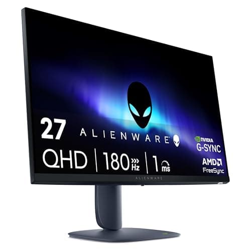 Image of Alienware 27 Gaming Monitor - AW2725DM - 27" 180Hz 1ms QHD Display, IPS, NVIDIA G-SYNC, AMD Freesync, VESA AdaptiveSync.