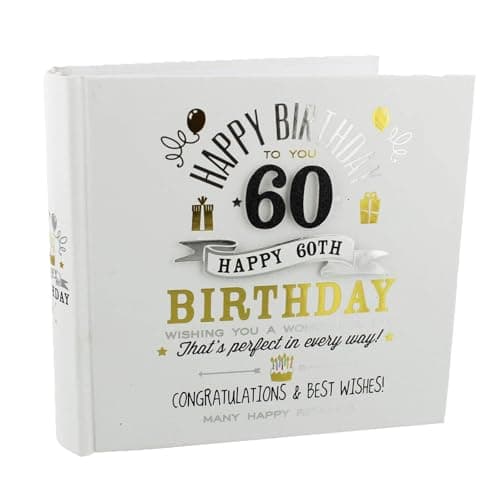 Image of Signography 60th Birthday Photo Album Gift Idea