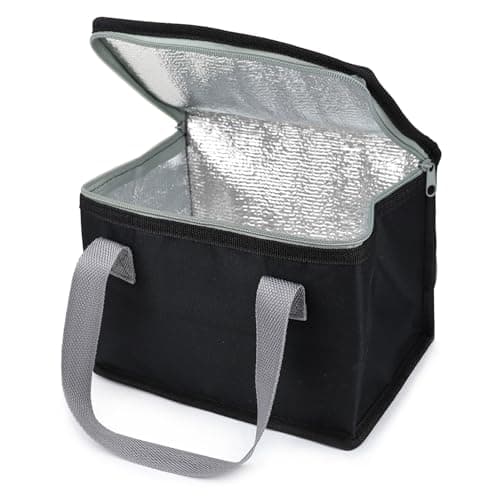 Image of Fashion Stationery Insulated Lunch Bag for Women Men Kids Lunch Box School Lunch Bags for Girls, Boys or Toddlers Picnic Bag Travel Small Mini Cooler