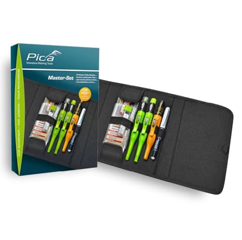Image of Pica Master Set for Joiners Fitters Includes Pica Dry 3030 and Refills