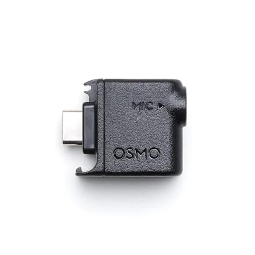 Image of Osmo Action 3.5mm Audio Adapter for DJI Osmo Action 6/Osmo Action 5 Pro/Osmo Action 4,Supports Microphone Audio Input Type-C Interface for Charging Only(Port Supports only Microphones, not Earphones)