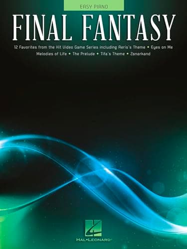 Image of Final Fantasy Music - Easy Piano Songbook with 12 Iconic Video Game Themes for Beginner and Early Intermediate Pianists | Hal Leonard Piano Sheet Music Collection from the Final Fantasy Series