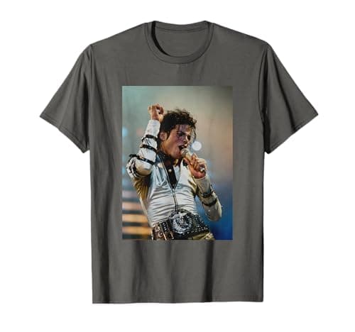 Image of Michael Jackson Live On Bad Tour at Milton Keynes T-Shirt