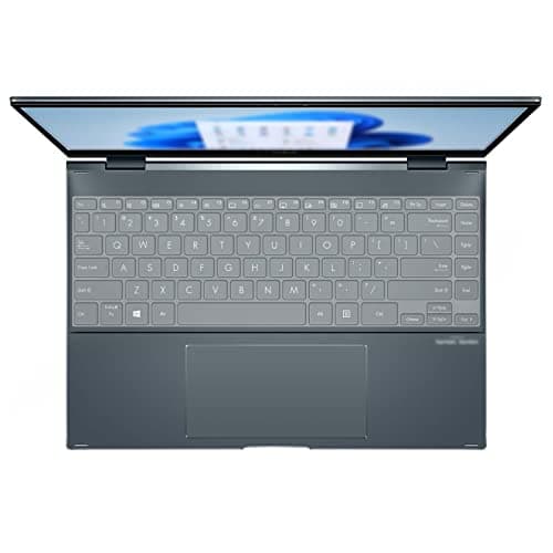 Image of MiNGFi TPU Keyboard Cover for ASUS ZenBook Flip 13 UX363EA UX363JA Flip S X371EA ZenBook 13 UX325 UM325 - Transparent
