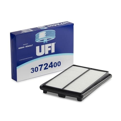 Image of UFI Filters, Air Filter 30.724.00, Replacement Air Filter, Suitable for cars, Applicable to Various Models of Nissan and Renault