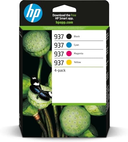 Image of HP 937 ORIGINAL INK CART CMYK 4-PACK