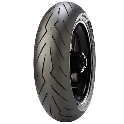 Image of Pirelli Diablo Rosso III D Rear (190/55 ZR17 TL (75W) M/C, Rear wheel)