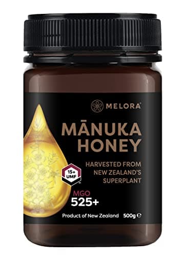 Image of Melora Genuine Manuka Honey - 525 MGO, 500g - 15+ UMF - 100% Pure & Traceable High Strength Manuka from New Zealand