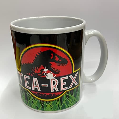 Image of Tea-Rex Mug~T-Rex~Jurassic Dinosaur~Coffee Office Cup ~ Coffee/Tea Cup ~ Secret Santa Office Christmas Birthday Present Gift