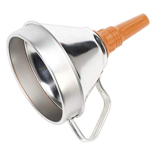 Image of Sealey Fm16 Funnel Metal With Filter 160Mm