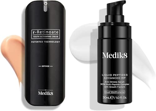 Image of Medik8 r-Retinoate Intense (50ml) & Liquid Peptides Advanced MP (30ml) - With Breakthrough Bio-Technology, Dual MiniProteins