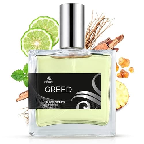 Image of Greed Cologne for Men | Affordable Men Perfume | 12 Hour Lasting Luxury Perfumes for Men | Gift-Ready Men's Cologne | Original Mens Fragrances by Perfa