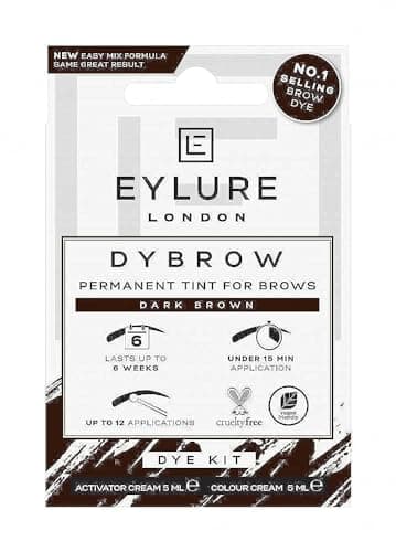 Image of Eylure DYBROW Eyebrow Dye Kit, Dark Brown