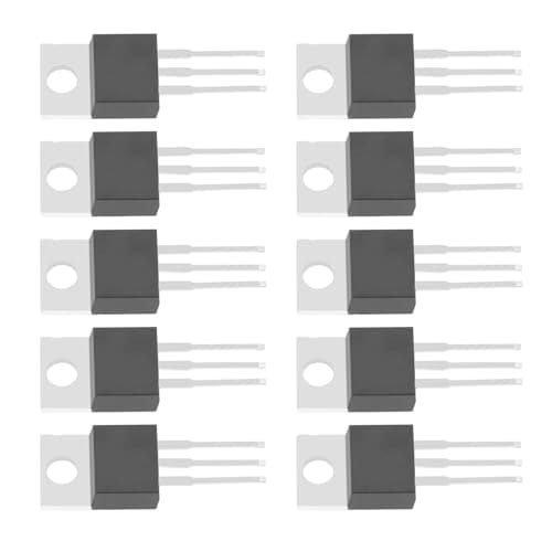 Image of ECSiNG 10PCS LD1117V33 Voltage Regulator 3.3V 950 mA TO-220 3-Pin Linear Voltage Regulator Precision instruments Test Equipment Precision Machine Tools