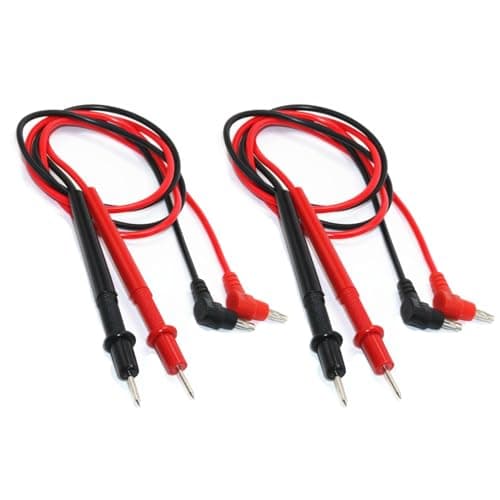 Image of FZGLHQQ Multimeter Test Kit, 4-Piece 1000V 10A Multimeter Probe Kit with Universal Digital Multimeter Test Lead