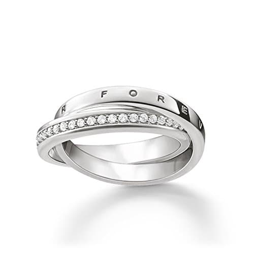 Image of Thomas Sabo Women Ring Together Forever 925 Sterling Silver TR2099-051-14