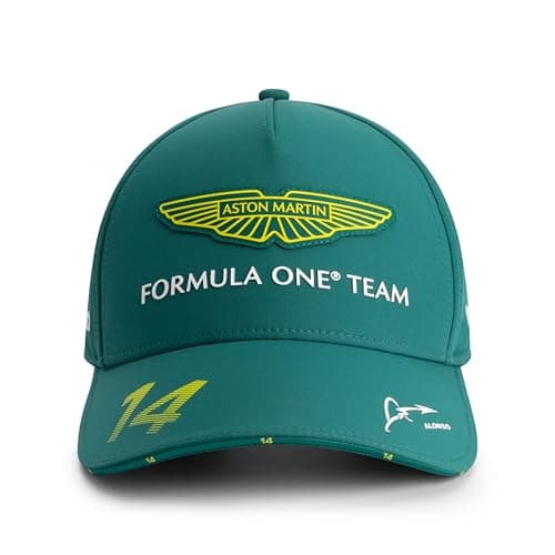 Image of Aston Martin F1 2025 Fernando Alonso Team Cap Green - One Size Fits Most