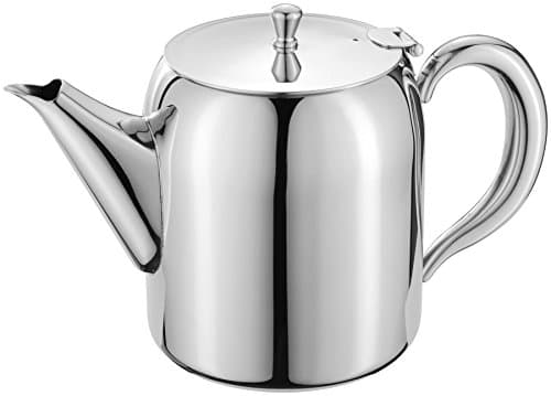Image of Judge Tall Stainless Steel Traditional Teapot, 1.2L, 6 Cup, Non-Drip Spout, Gift Box - 25 Year Guarantee