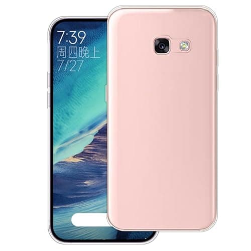 Image of WUACYEAMING Case Compatible with Samsung Galaxy A3 (2017),Transparent Soft Bumper Phone Cover Clear Cases Shockproof TPU Silicone Bumpers Anti-Scratch Pattern-(transparent)