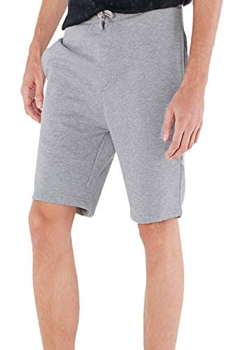 Image of Mens Brave Soul Tarley Fleece Shorts | Grey | L