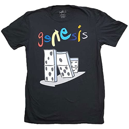 Image of Genesis T Shirt The Last Domino? Tour Official Mens Black M