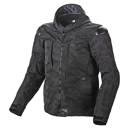 Image of Macna Proxim NightEye Textile Motorcycle Jacket - Dark Grey