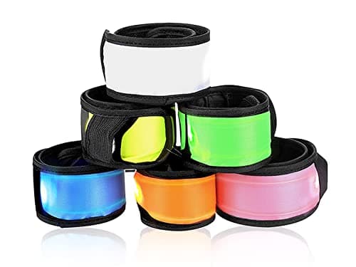 Image of esonstyle 6PCS Led Armband for Running, Glow Bracelets, Night Safety Armbands for Cycling, Walking, Running, Concerts, Camping, and Outdoor Sports