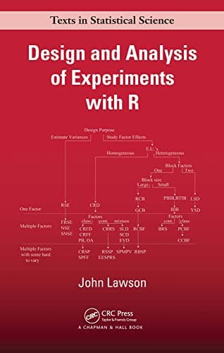 Image of Design and Analysis of Experiments with R (Chapman & Hall/CRC Texts in Statistical Science Book 115)