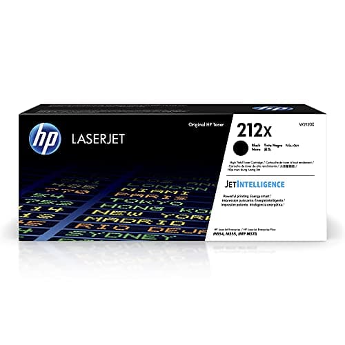 Image of HP W2120X 212X High Yield Original LaserJet Toner Cartridge, Black, Single Pack