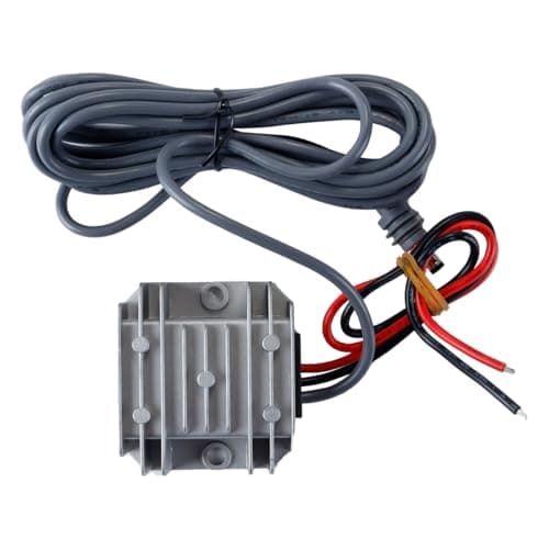 Image of Ausi Step-Up Power Regulator, For DC 12V/24V To 30V Converter, Voltage Boosting Adapter, with 3-meter Cable For Trucks, RVs, Outdoor and Travel