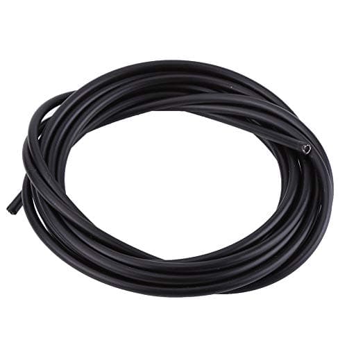 Image of VGEBY Bicycle Gear Cable, Bike Cable Outer Sleeve Bicycle Shifting Steel Cable Derailleur Steel Wire for Mountain Bike (Color : BLACK)