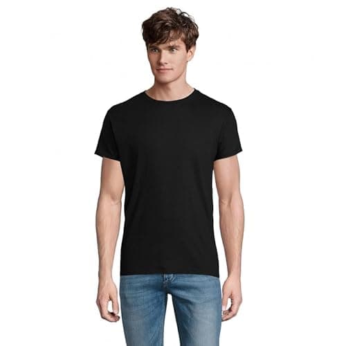 Image of SOLS Epic T-Shirt Brand Model Deep Black