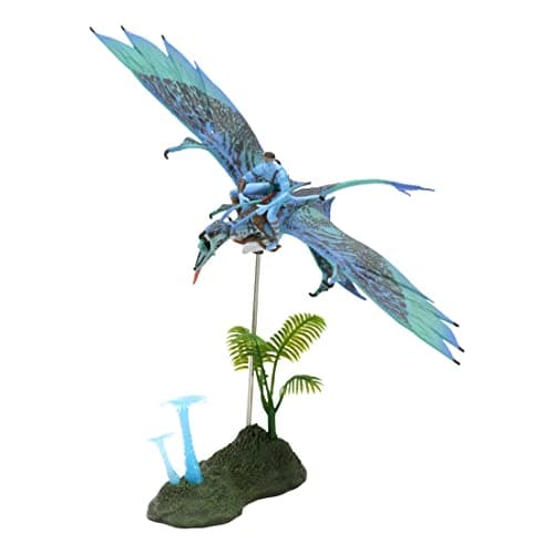 Image of McFarlane Toys - Disney Avatar – World of Pandora Jake Sully and Bob Banshee Movie Action Figure – Disney Toys – collectible Figure – Ages 8+
