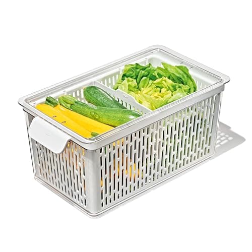 Image of OXO Good Grips Produce Saver – Large Bin, 13.8 x 7.4 x 6.1 in, White