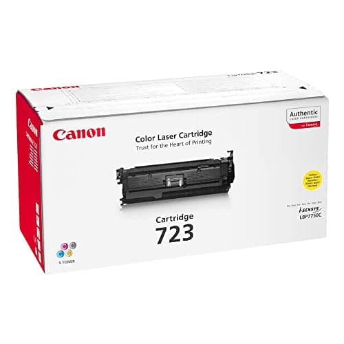 Image of Canon Original Yellow Laser Toner Cartridge 723