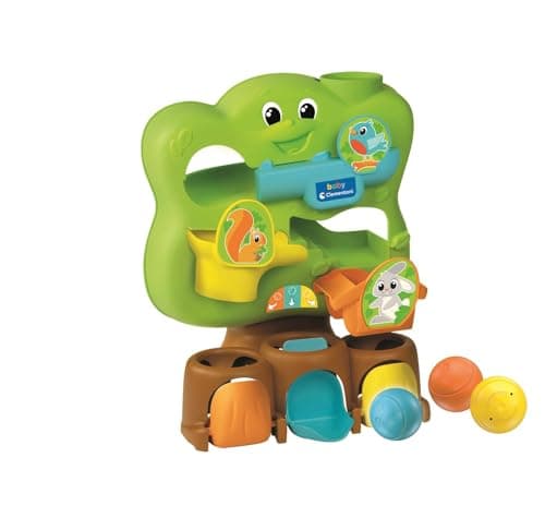 Image of Clementoni - 17511 - Magic Colour Tree - Ball Drop Toy, Early Years Toys, Infant Toys, Activity Toys For 1 Year Olds, Made In Italy