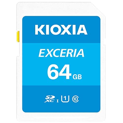 Image of Kioxia Exceria 64GB SDXC Card, UHS-I, Class 10