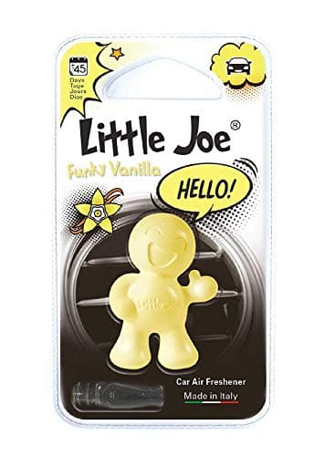 Image of Little Joe OK Mini Air Freshener Blister for +/- 45 Days of Fresh Air in Your Car (Vanilla/Yellow)