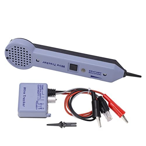 Image of Wire Tracer Tone Generator & Probe, Tone Generator Kit, Wire Tracer Circuit Tester, 200EP, Cable Locator Tester, Multi Tone Cable Test Kits with Inductive Amplifier