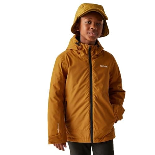 Image of Regatta Kids Junior Frelton Waterproof Jacket Insulated Reflective Breathable Winter Coat