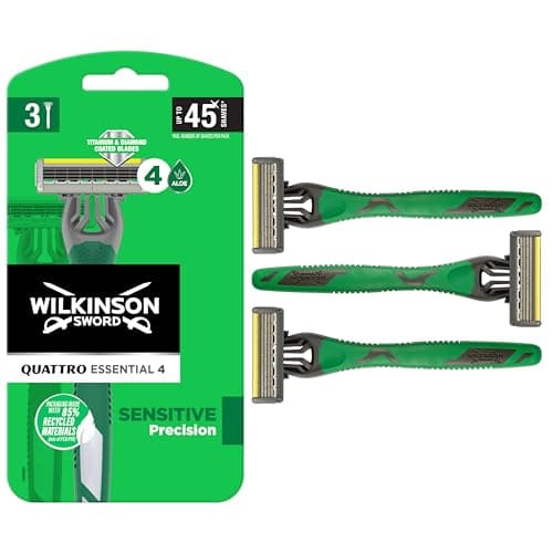 Image of WILKINSON SWORD - Quattro essential 3 x Disposable Razors