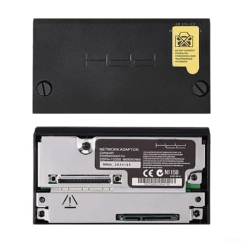 Image of Fastigeaty Internal Network Card Replacement for PS2 Slim Fat, for PS2 HDD Upgrade with IDE Hard Drive Converter Support 2.5 3.5 Inch Drives